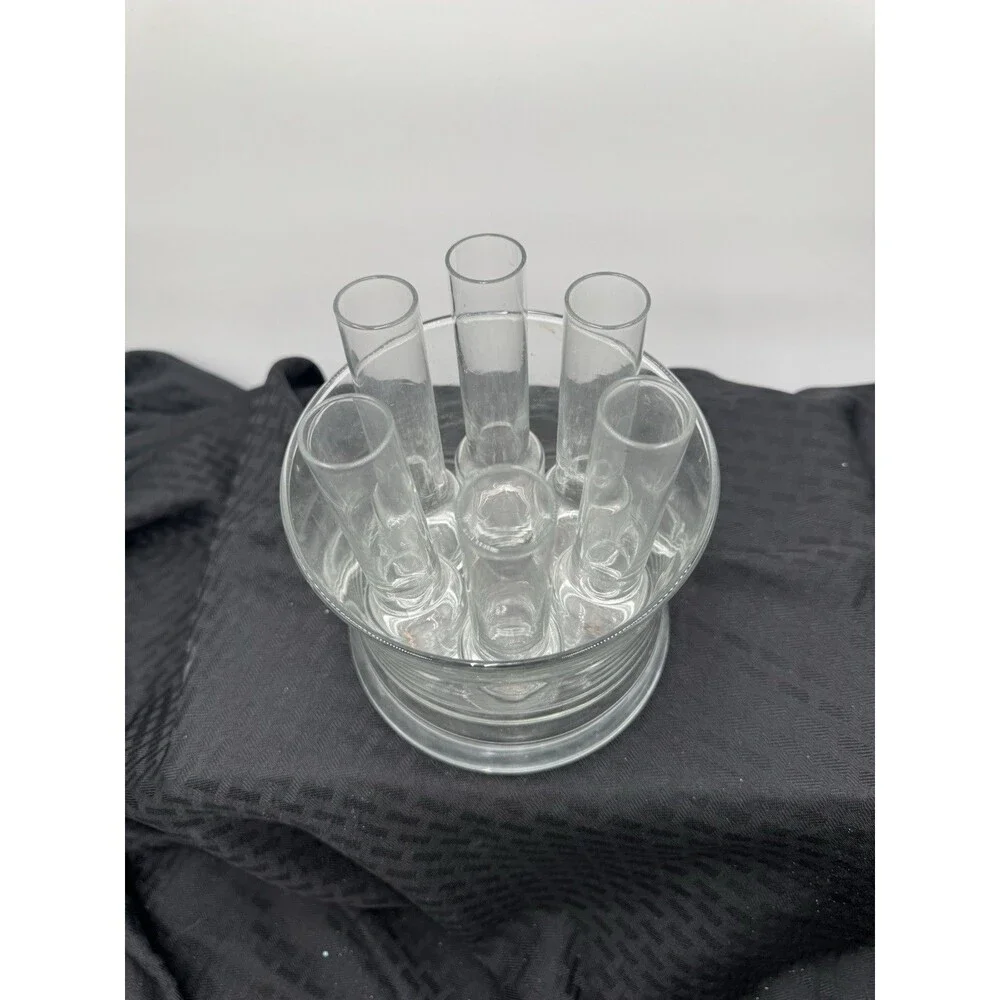 Vodka / Tequila / Liquor Shot Glass / Shooter 7 Piece Set with Ice Bowl / Bucket